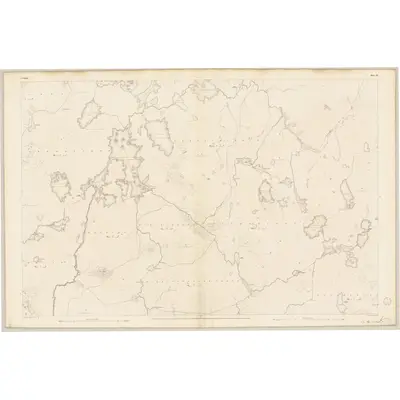 1839 Map of Galway - Sheet 79, 1841 Print
