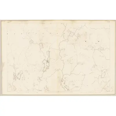 1839 Map of Galway - Sheet 80, 1841 Print