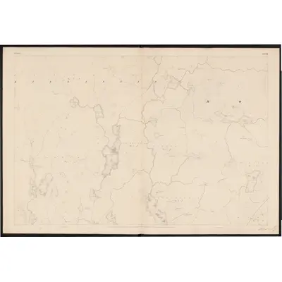 1839 Map of Galway - Sheet 80, 1852 Print