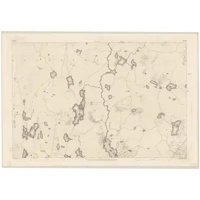 1899 Map of Galway - Sheet 80, 1901 Print