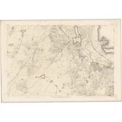 1899 Map of Galway - Sheet 81, 1901 Print