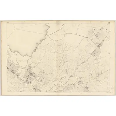 1839 Map of Galway - Sheet 82, 1841 Print