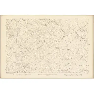 1915 Map of Galway - Sheet 83, 1919 Print