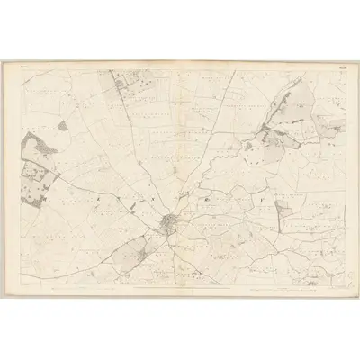 1838 Map of Galway - Sheet 84, 1841 Print