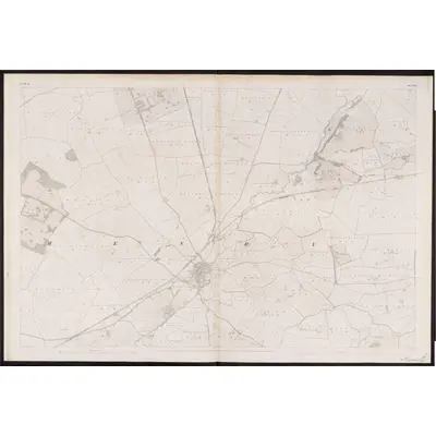 1838 Map of Galway - Sheet 84, 1862 Print