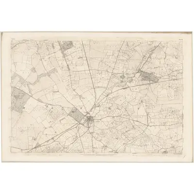 1892 Map of Galway - Sheet 84, 1895 Print