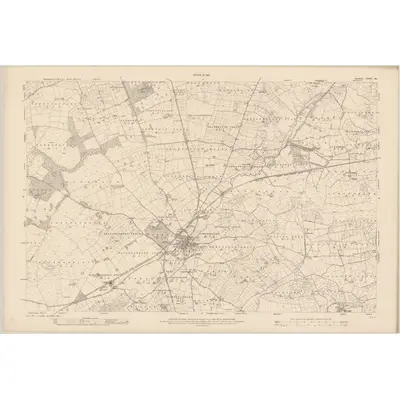 1914 Map of Galway - Sheet 84, 1919 Print