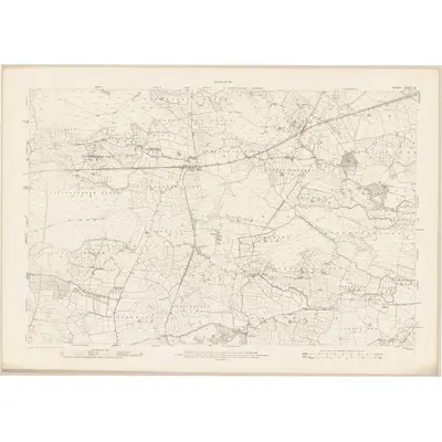 1914 Map of Galway - Sheet 85, 1917 Print