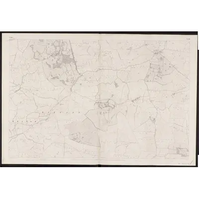 1838 Map of Galway - Sheet 86, 1863 Print
