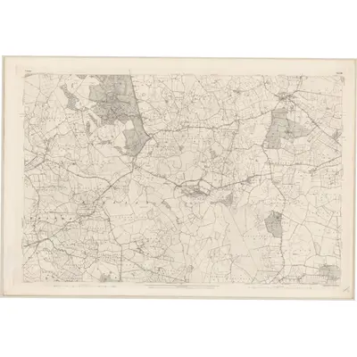 1892 Map of Galway - Sheet 86, 1895 Print
