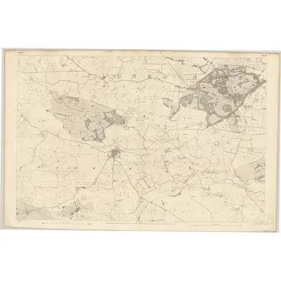 1838 Map of Galway - Sheet 87, 1841 Print