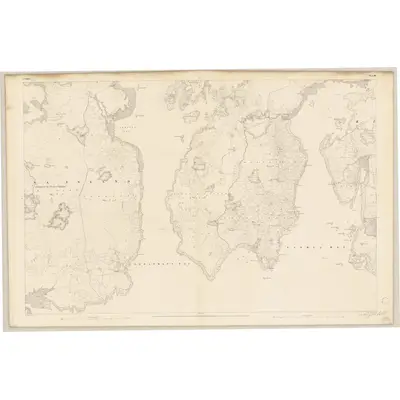 1839 Map of Galway - Sheet 90, 1841 Print