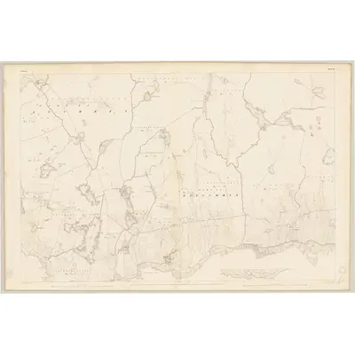 1839 Map of Galway - Sheet 91 [with inset], 1841 Print