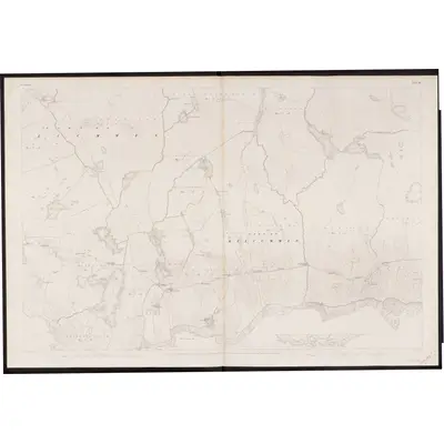1839 Map of Galway - Sheet 91 [with inset], 1862 Print