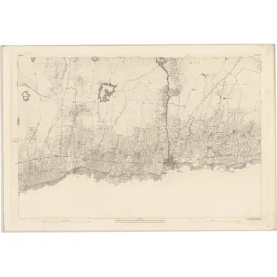 1899 Map of Galway - Sheet 92, 1902 Print
