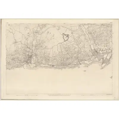 1899 Map of Galway - Sheet 93, 1902 Print