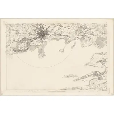 1894 Map of Galway - Sheet 94, 1901 Print