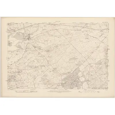 1915 Map of Galway - Sheet 95, 1920 Print