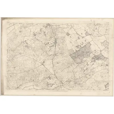 1892 Map of Galway - Sheet 96, 1896 Print
