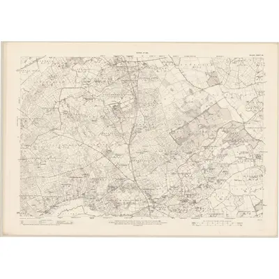 1915 Map of Galway - Sheet 96, 1920 Print