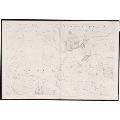 1838 Map of Galway - Sheet 98, 1861 Print