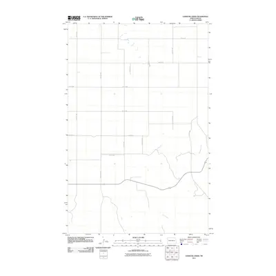2011 Map of Gamache Creek, 2011 Print