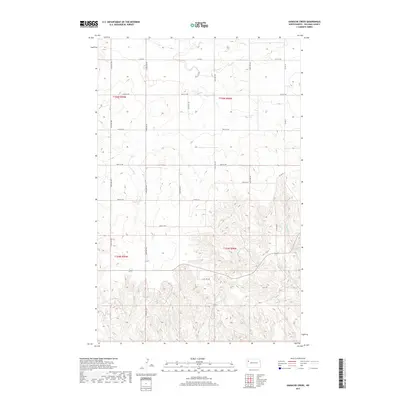 2017 Map of Gamache Creek, 2017 Print