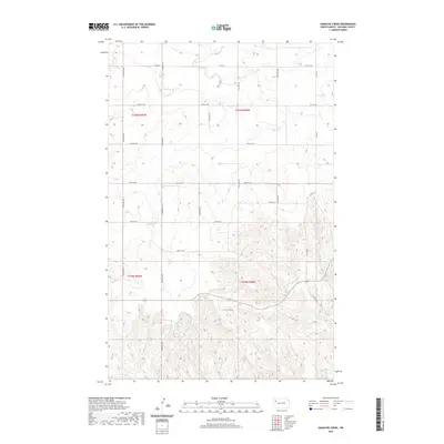 2020 Map of Gamache Creek, 2020 Print