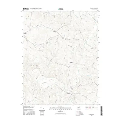 2016 Map of Gamaliel, 2016 Print