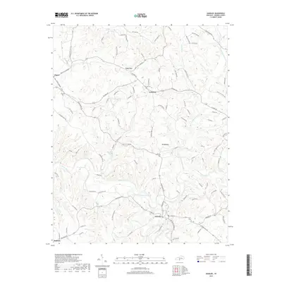 2019 Map of Gamaliel, 2019 Print