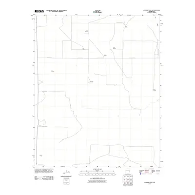 2010 Map of Gammil Well, 2010 Print