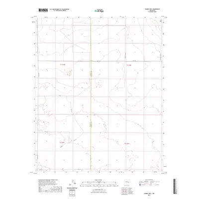 2023 Map of Gammil Well, 2023 Print