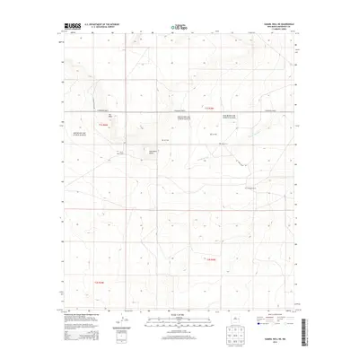 2013 Map of Gammil Well NE, 2013 Print