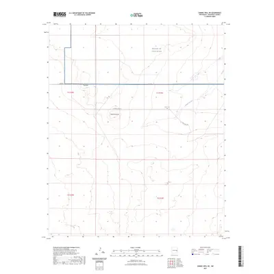 2023 Map of Gammil Well NE, 2023 Print