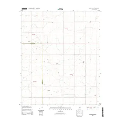 2013 Map of Gammil Well SE, 2013 Print