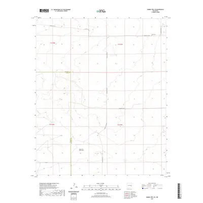 2020 Map of Gammil Well SE, 2020 Print