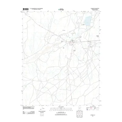 2011 Map of Ganado, 2011 Print