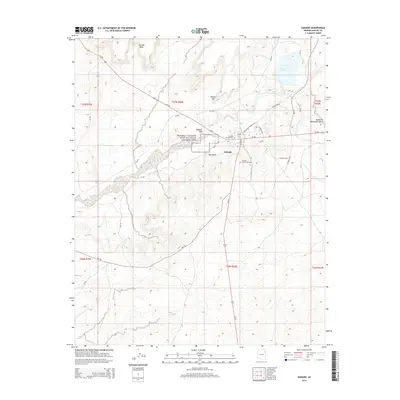 2014 Map of Ganado, 2014 Print