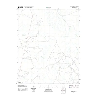 2011 Map of Ganado Mesa, 2011 Print