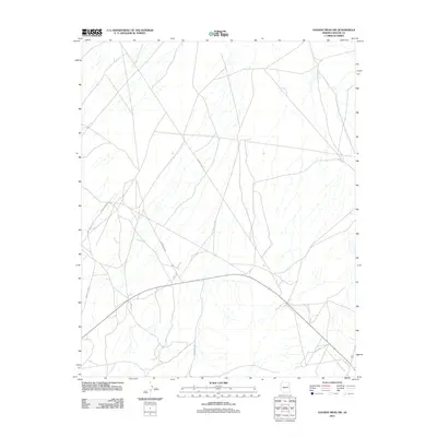 2011 Map of Ganado Mesa SW, 2011 Print