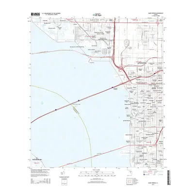 2015 Map of Gandy Bridge, 2015 Print
