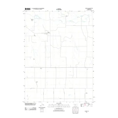 2011 Map of Gandy, 2011 Print