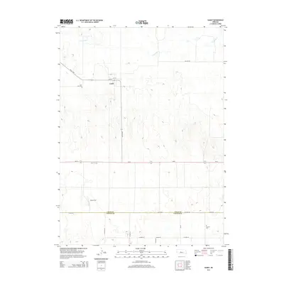 2014 Map of Gandy, 2014 Print
