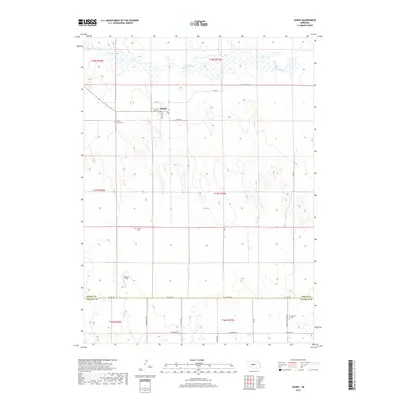 2017 Map of Gandy, 2017 Print