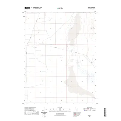 2020 Map of Gandy, 2020 Print