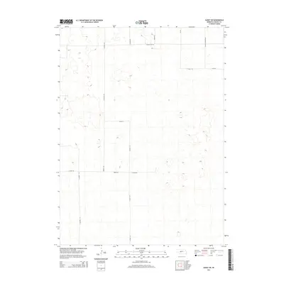 2014 Map of Gandy SW, 2014 Print