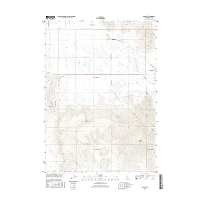 2017 Map of Gannett, 2017 Print