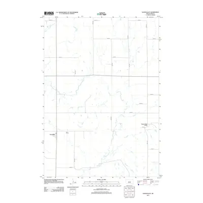 2012 Map of Gannvalley, 2012 Print