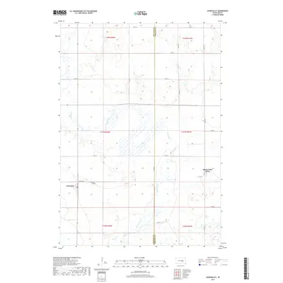 2017 Map of Gannvalley, 2017 Print