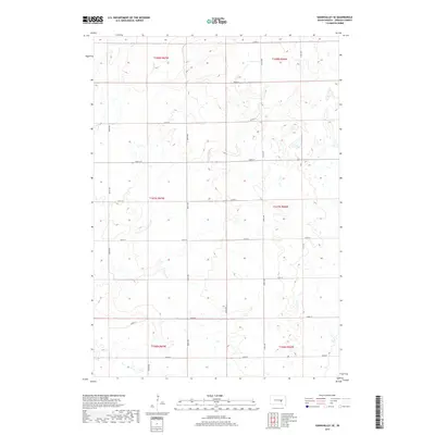 2017 Map of Gannvalley SE, 2017 Print